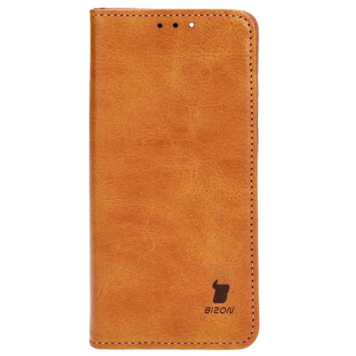 Etui z klapką Bizon Case Pocket Pro do Apple iPhone 14 brązowe