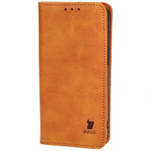 Hurtownia GSM - Etui z klapką Bizon Case Pocket Pro do Apple iPhone 14 hnědé - BIZ3717 - {ean13} - Hurt