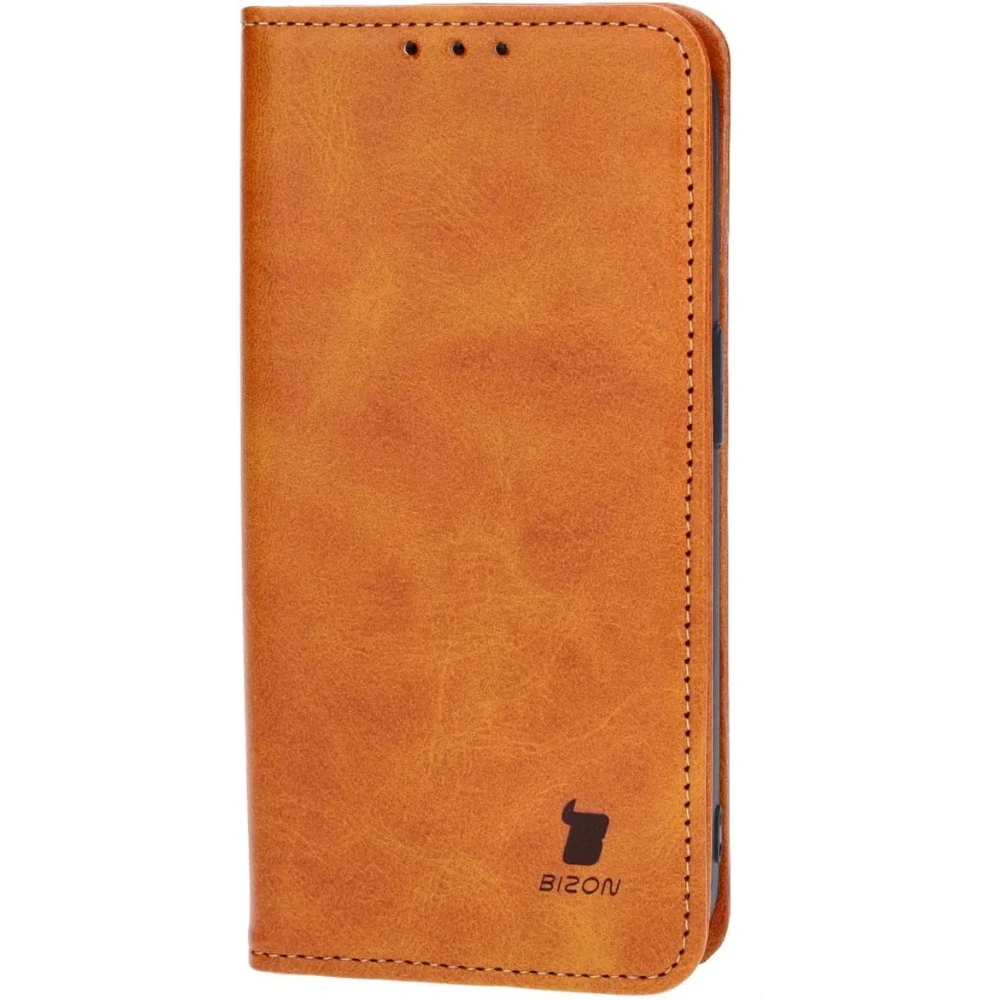 Hurtownia GSM - Etui z klapką Bizon Case Pocket Pro do Apple iPhone 14 Pro hnědé - BIZ3720 - {ean13} - Hurt