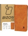 Etui z klapką Bizon Case Pocket Pro do Apple iPhone 15 brązowe