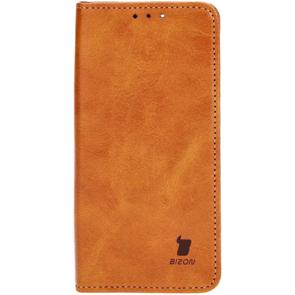 Hurtownia GSM - Etui z klapką Bizon Case Pocket Pro do Apple iPhone 15 hnědé - BIZ3722 - {ean13} - Hurt