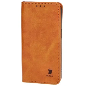 Hurtownia GSM - Etui z klapką Bizon Case Pocket Pro do Apple iPhone 15 hnědé - BIZ3722 - {ean13} - Hurt