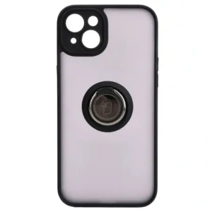 Hurtownia GSM - Culoarea hibridă a carcasei Bizon Apple iPhone 15 Plus fumurie cu un cadru negru - BIZ3724 - {ean13} - Hurt