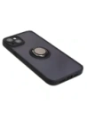 Hurtownia GSM - Etui s úchytem na prst Bizon Case Hybrid Ring pro Apple iPhone 15 Plus kouřové s černým rámečkem - BIZ3724 - {ean13} - Hurt