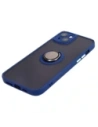 Hurtownia GSM - Bizon Case Hybrid Ring Apple iPhone 15 Plus fumuriu cu un cadru bleu închis - BIZ3725 - {ean13} - Hurt