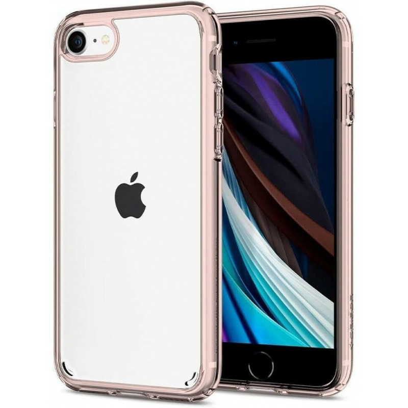 Hurtownia Spigen - 8809466649882 - SPN1061RS - Etui Spigen Ultra Hybrid Apple iPhone SE 2022/SE 2020/8/7 Rose Crystal - B2B homescreen