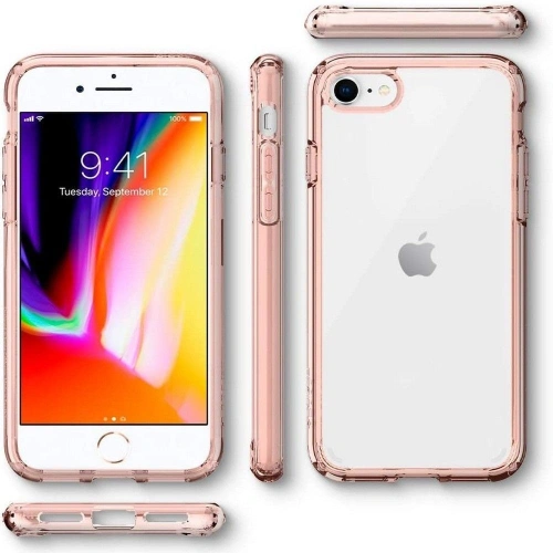Etui Spigen Ultra Hybrid Apple iPhone SE 2022/SE 2020/8/7 Rose Crystal