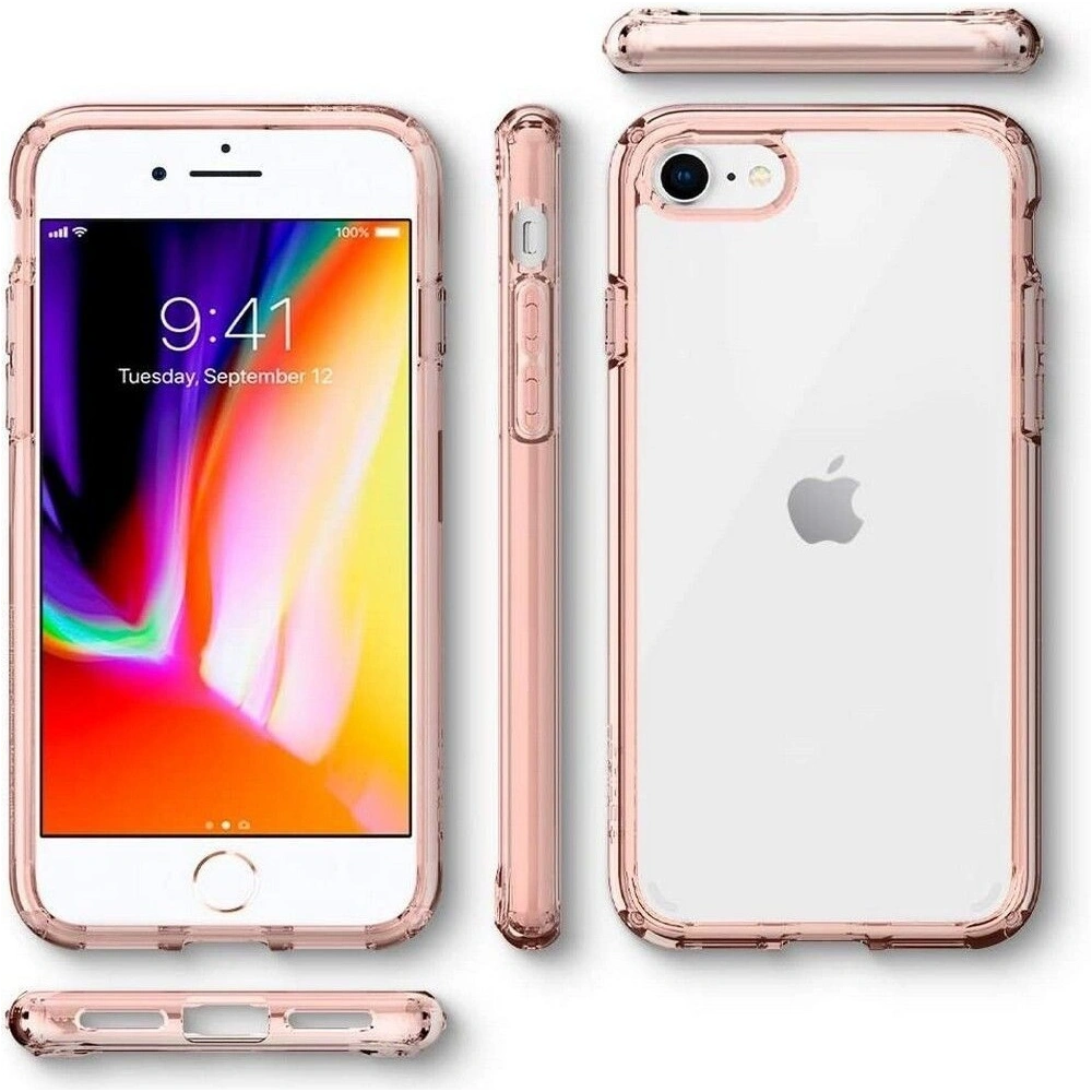 Wholesale Spigen Ultra Hybrid Apple iPhone SE 2022/SE 2020/8/7 Rose Crystal - SPN1061RS - {ean13} - Hurt