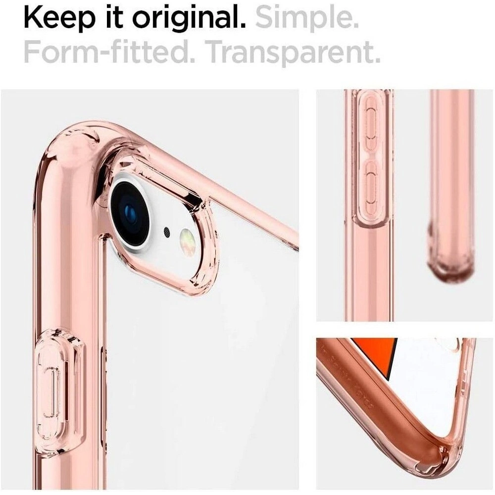 Wholesale Spigen Ultra Hybrid Apple iPhone SE 2022/SE 2020/8/7 Rose Crystal - SPN1061RS - {ean13} - Hurt