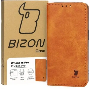 Hurtownia GSM - Bizon Case Pocket Pro Apple iPhone 15 Pro barna - BIZ3732 - {ean13} - Hurt
