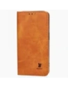 Hurtownia GSM - Etui z klapką Bizon Case Pocket Pro do Apple iPhone 15 Pro hnědé - BIZ3732 - {ean13} - Hurt