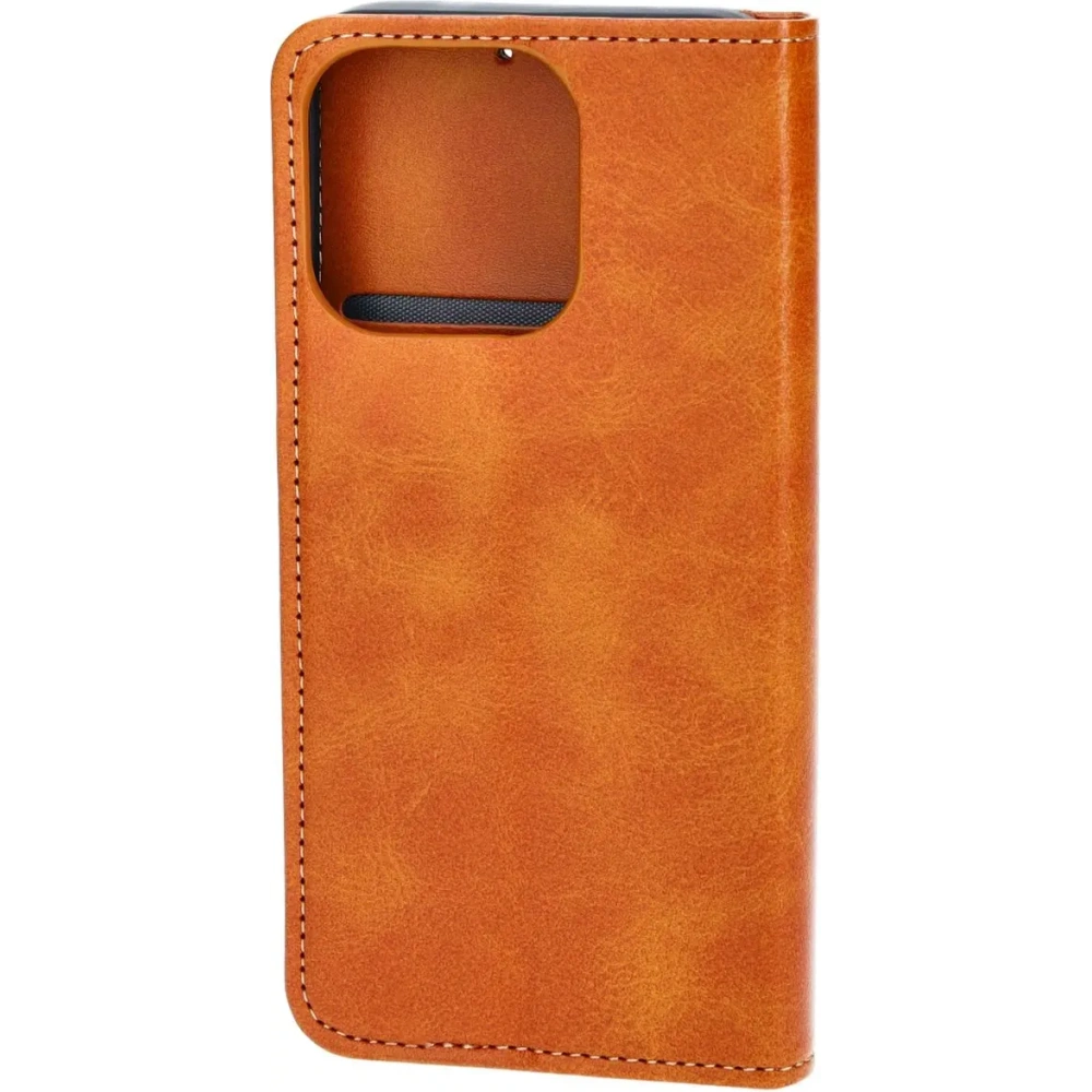 Hurtownia GSM - Etui z klapką Bizon Case Pocket Pro do Apple iPhone 15 Pro hnědé - BIZ3732 - {ean13} - Hurt