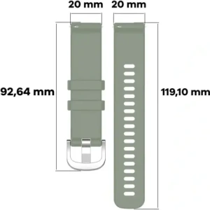 Hurtownia GSM - Hodinky Bizon Strap Silicone Pro pro Garmin Vivoactive 5 tyrkysové - BIZ3735 - {ean13} - Hurt