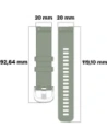 Wholesale Bizon Strap Watch Silicone Pro Garmin Vivoactive 5 turquoise - BIZ3735 - {ean13} - Hurt