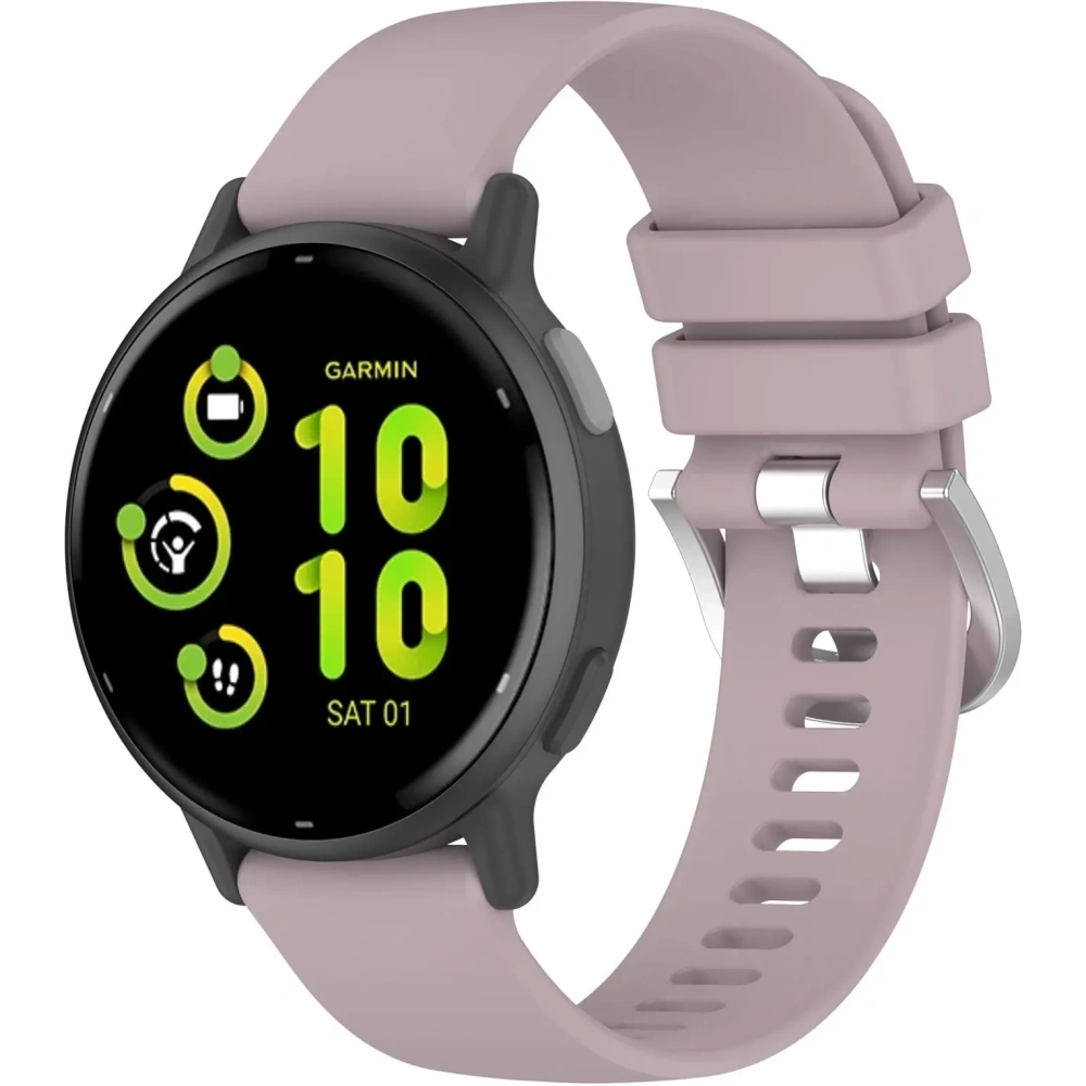 Hurtownia GSM - Bizon Szíj Óra Szilikon Pro Garmin Vivoactive 5 világoslila - BIZ3737 - {ean13} - Hurt