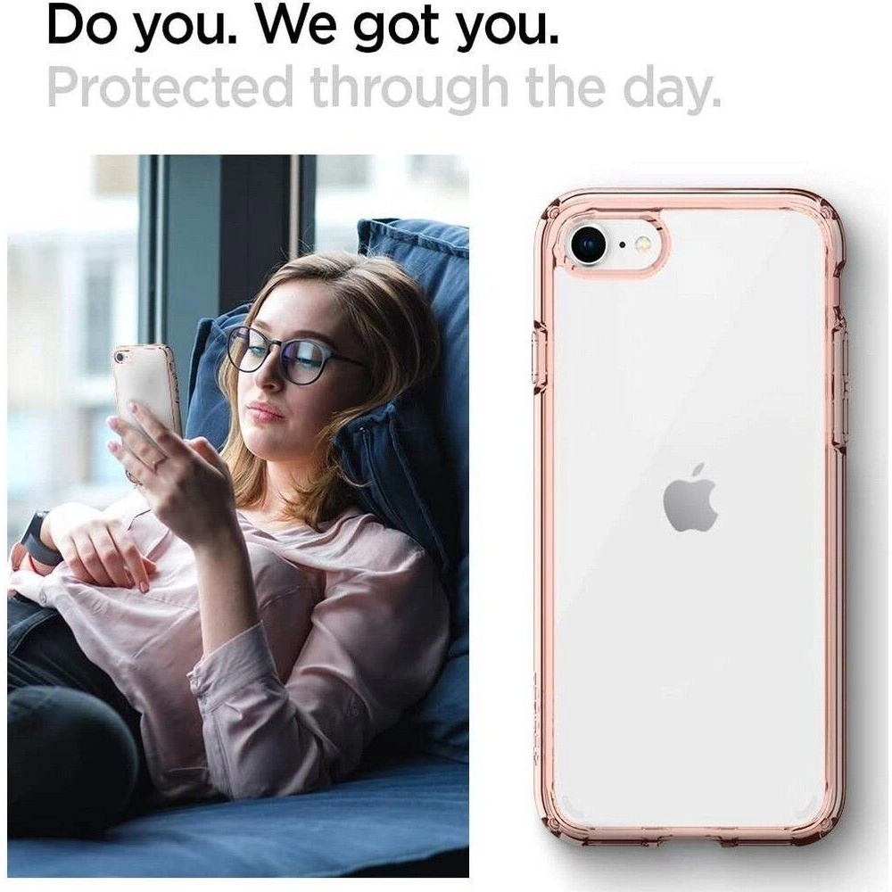 Wholesale Spigen Ultra Hybrid Apple iPhone SE 2022/SE 2020/8/7 Rose Crystal - SPN1061RS - {ean13} - Hurt