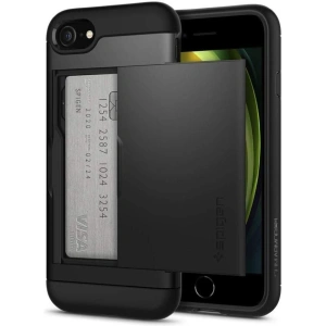 Etui Spigen Slim Armor CS Apple iPhone SE 2022/SE 2020/8/7 Black