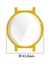Hurtownia GSM - Etui Bizon Case Watch Felipe do Huawei Watch GT 4 41 mm złote - BIZ3742 - {ean13} - Hurt