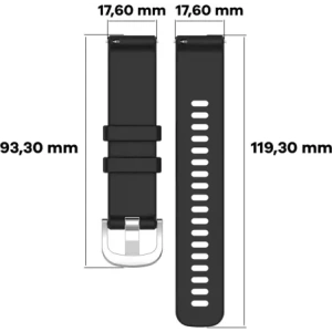 Hurtownia GSM - Bizon Strap Watch Silicone Pro Huawei Watch GT 5 Pro 42mm/GT 5 41mm/GT 4 41mm fekete - BIZ3744 - {ean13} - Hurt