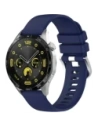 Bizon szíjas óra szilikon Pro Huawei Watch GT 5 Pro 42mm/GT 5 41mm/GT 4 41mm tengerészkék
