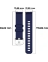 Hurtownia GSM - Pasek Bizon Strap Watch Silicone Pro do Huawei Watch GT 5 Pro 42mm/GT 5 41mm/GT 4 41mm modrý - BIZ3745 - {ean13} - Hurt