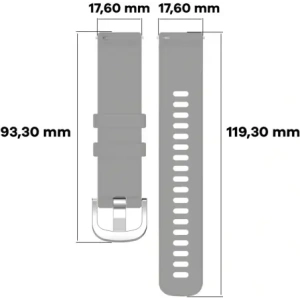Hurtownia GSM - Bizon Strap Watch Silicone Pro Huawei Watch GT 5 Pro 42mm/GT 5 41mm/GT 4 41mm világosszürke - BIZ3747 - {ean13} - Hurt