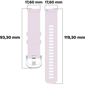 Hurtownia GSM - Pasek Bizon Strap Watch Silicone Pro do Huawei Watch GT 5 Pro 42mm/GT 5 41mm/GT 4 41mm pudrově růžový - BIZ3749 - {ean13} - Hurt