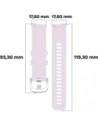 Hurtownia GSM - Pasek Bizon Strap Watch Silicone Pro do Huawei Watch GT 5 Pro 42mm/GT 5 41mm/GT 4 41mm pudrově růžový - BIZ3749 - {ean13} - Hurt