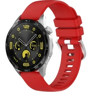 Hurtownia GSM - Bizon szíjas óra szilikon Pro Huawei Óra GT 5 Pro 42mm/GT 5 41mm/GT 4 41mm piros - BIZ3750 - {ean13} - Hurt