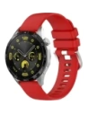 Pasek Bizon Strap Watch Silicone Pro do Huawei Watch GT 5 Pro 42mm/GT 5 41mm/GT 4 41mm červený