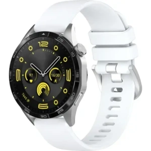 Hurtownia GSM - Bizon Szíjas Óra Silicone Pro Huawei Watch GT 5 Pro 42mm/GT 5 41mm/GT 4 41mm fehér - BIZ3751 - {ean13} - Hurt