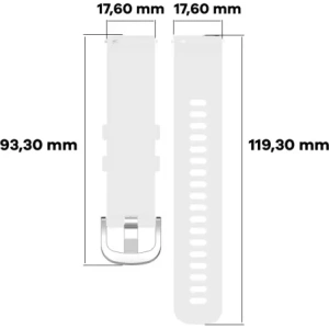 Hurtownia GSM - Bizon Szíjas Óra Silicone Pro Huawei Watch GT 5 Pro 42mm/GT 5 41mm/GT 4 41mm fehér - BIZ3751 - {ean13} - Hurt