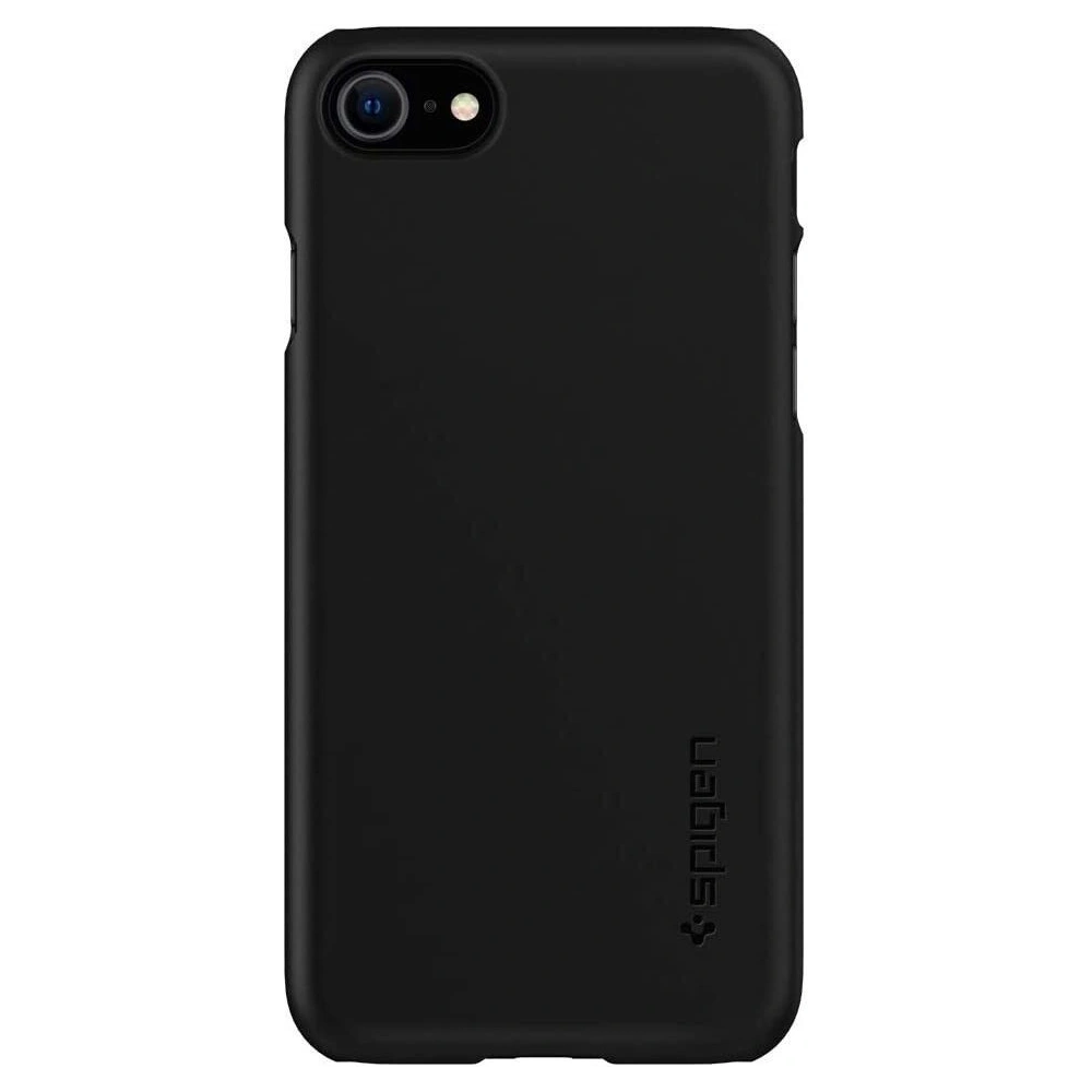 Hurtownia GSM - Etui Spigen Thin Fit Apple iPhone SE 2022/SE 2020/8/7 Black - SPN1063BLK - {ean13} - Hurt
