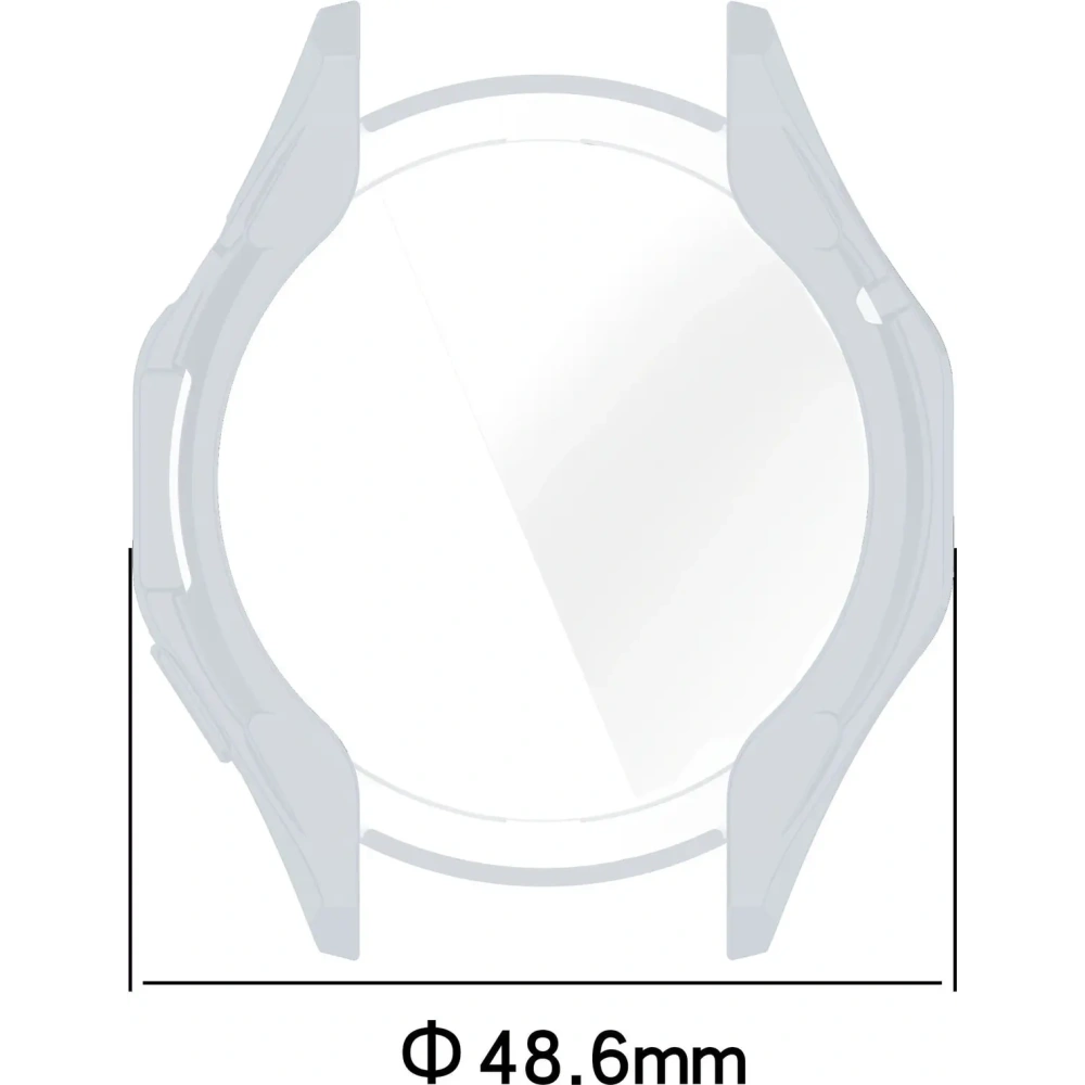 Wholesale Bizon Case Watch Felipe Huawei Watch GT 4 46 mm silver - BIZ3755 - {ean13} - Hurt