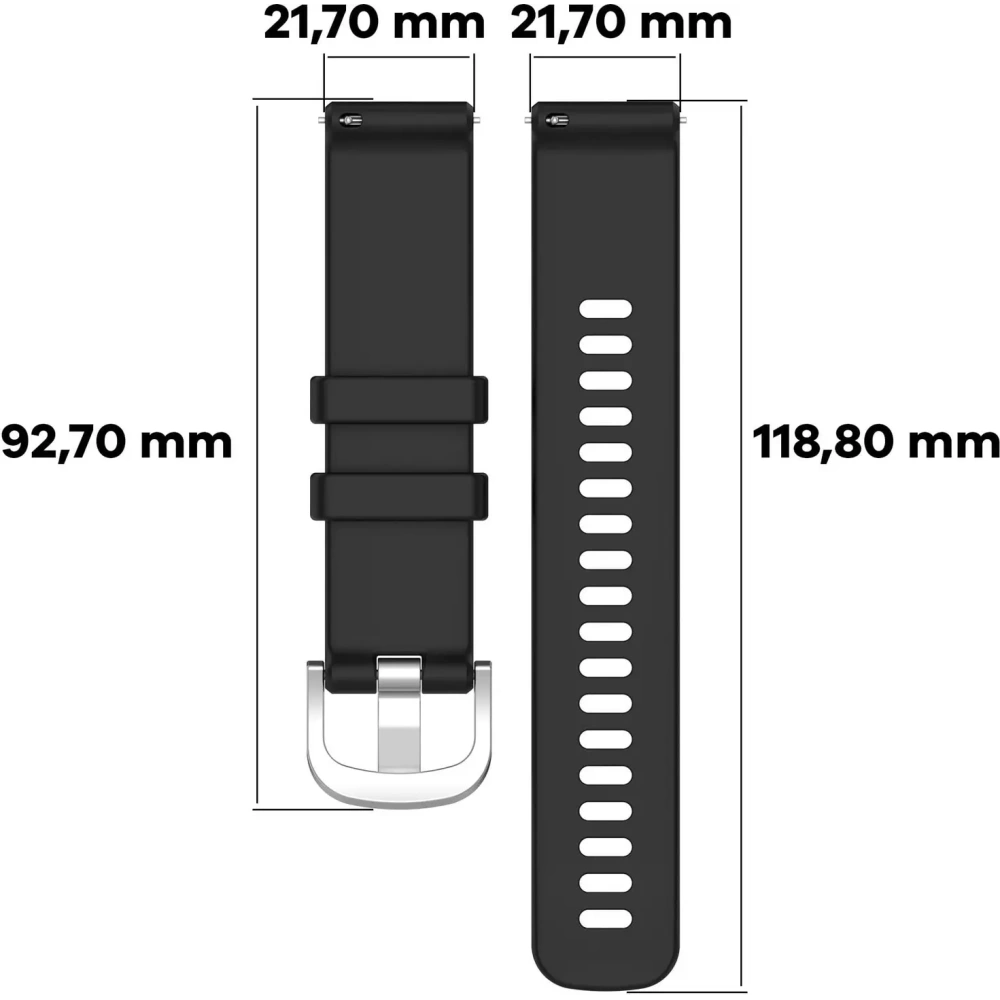 Wholesale Bizon Strap Watch Silicone Pro Huawei Watch GT 5 Pro/GT 5/GT 4 46mm black - BIZ3756 - {ean13} - Hurt