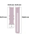 Wholesale Bizon Strap Watch Silicone Pro Huawei Watch GT 5 Pro/GT 5/GT 4 46mm light purple - BIZ3760 - {ean13} - Hurt
