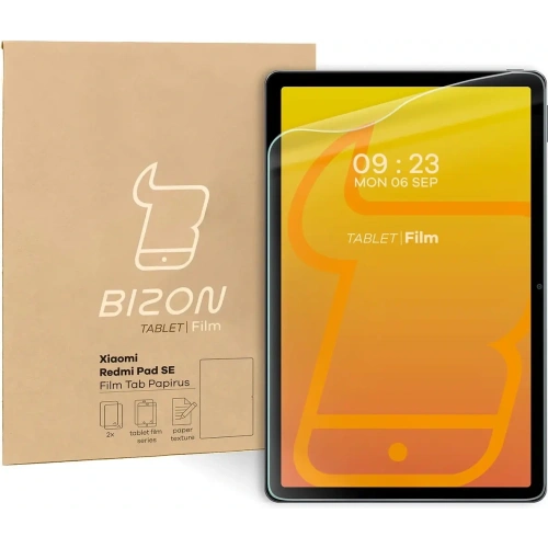 Folia imitująca papier Bizon Film Tab Papirus do Redmi Pad SE [2 PACK]
