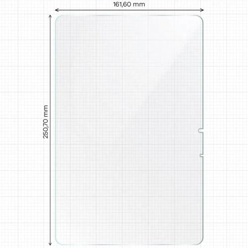 Folia imitująca papier Bizon Film Tab Papirus do Samsung Galaxy Tab S8/S7 [2 PACK]