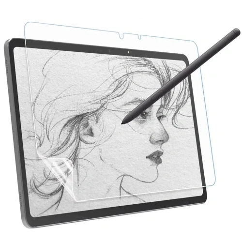 Folia imitująca papier Bizon Film Tab Papirus do Samsung Galaxy Tab S8/S7 [2 PACK]