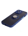 Hurtownia GSM - Bizon Case Hybrid Ring Apple iPhone 15 fumuriu cu un cadru albastru închis - BIZ3765 - {ean13} - Hurt