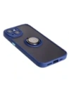 Hurtownia GSM - Bizon Case Hybrid Ring Apple iPhone 15 fumuriu cu un cadru albastru închis - BIZ3765 - {ean13} - Hurt