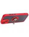 Hurtownia GSM - Bizon Case Hybrid Ring Apple iPhone 15 fumuriu cu un cadru roșu - BIZ3767 - {ean13} - Hurt