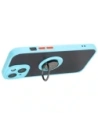 Hurtownia GSM - Bizon Case Hybrid Ring Apple iPhone 15 füstös színű, világoskék kerettel - BIZ3768 - {ean13} - Hurt