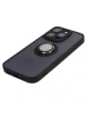 Hurtownia GSM - Etui s úchytem na palec Bizon Case Hybrid Ring pro Apple iPhone 15 Pro kouřové s černým rámečkem - BIZ3770 - {ean13} - Hurt
