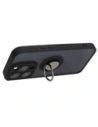 Hurtownia GSM - Etui s úchytem na palec Bizon Case Hybrid Ring pro Apple iPhone 15 Pro kouřové s černým rámečkem - BIZ3770 - {ean13} - Hurt