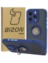 Hurtownia GSM - Bizon Case Hybrid Ring Apple iPhone 15 Pro rauchig mit einem marineblauen Rahmen - BIZ3771 - {ean13} - Hurt