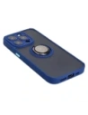 Hurtownia GSM - Bizon Case Hybrid Ring Apple iPhone 15 Pro füstös színű, tengerészkék kerettel - BIZ3771 - {ean13} - Hurt