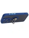 Hurtownia GSM - Bizon Case Hybrid Ring Apple iPhone 15 Pro rauchig mit einem marineblauen Rahmen - BIZ3771 - {ean13} - Hurt