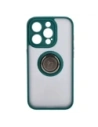 Hurtownia GSM - Bizon Case Hybrid Ring Apple iPhone 15 Pro füstös sötétzöld kerettel - BIZ3772 - {ean13} - Hurt