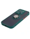 Hurtownia GSM - Bizon Case Hybrid Ring Apple iPhone 15 Pro füstös sötétzöld kerettel - BIZ3772 - {ean13} - Hurt